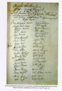 "02. Присяга Охотницьких полків Гетьманщини 1718 року" - фото №12